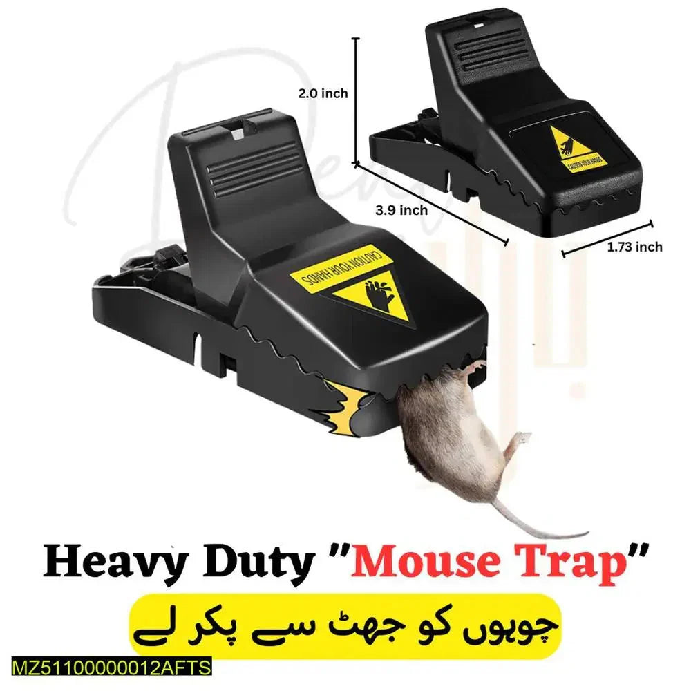 Effective Mouse Trap - 1 Pc Plastic Solution for Quick Rodent Control (15k+Sold) Billux Bazaar