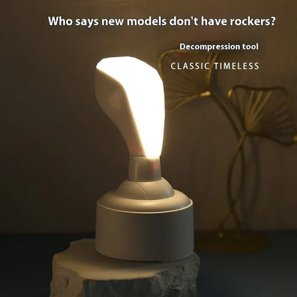 Creative unique car lamp Rocker Game Small Night Lamp